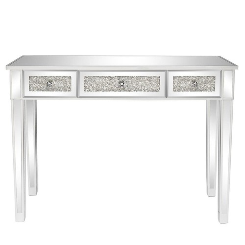 Mirrored accent console table - accent,